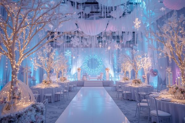 Quinceanera theme quiz winter wonderland event.