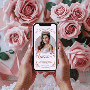 Quinceanera video invitation