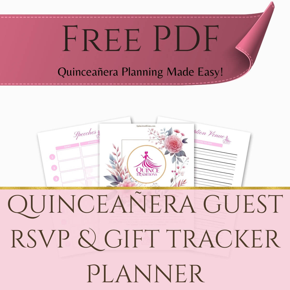 Quinceañera planner guest rsvp tracker free pdf