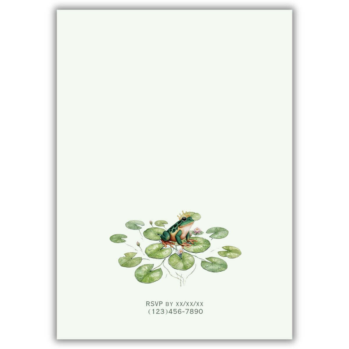 Frog Princess Quince Invite v2