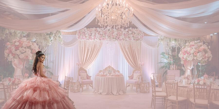 Quinceañera Theme Quiz Soft Pink