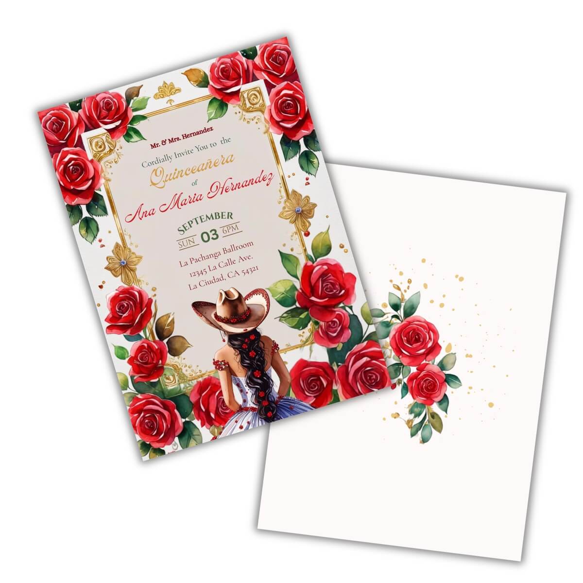 Quince White Red Charra antique