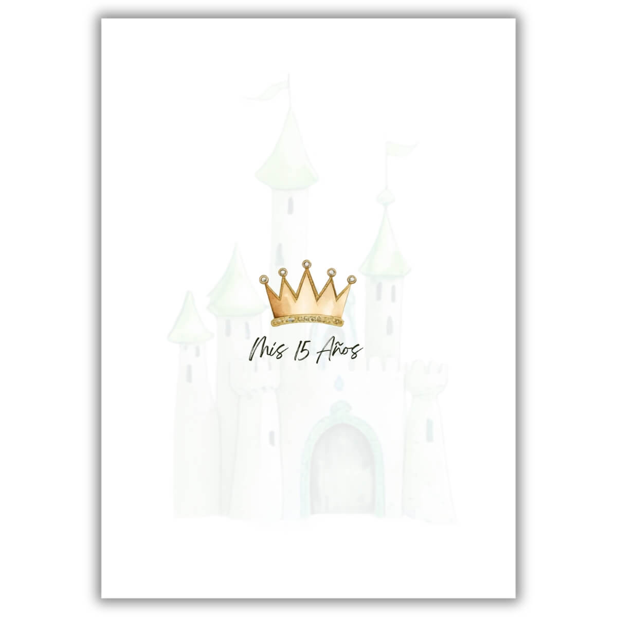 Save the Date Frog Princess Quince V1