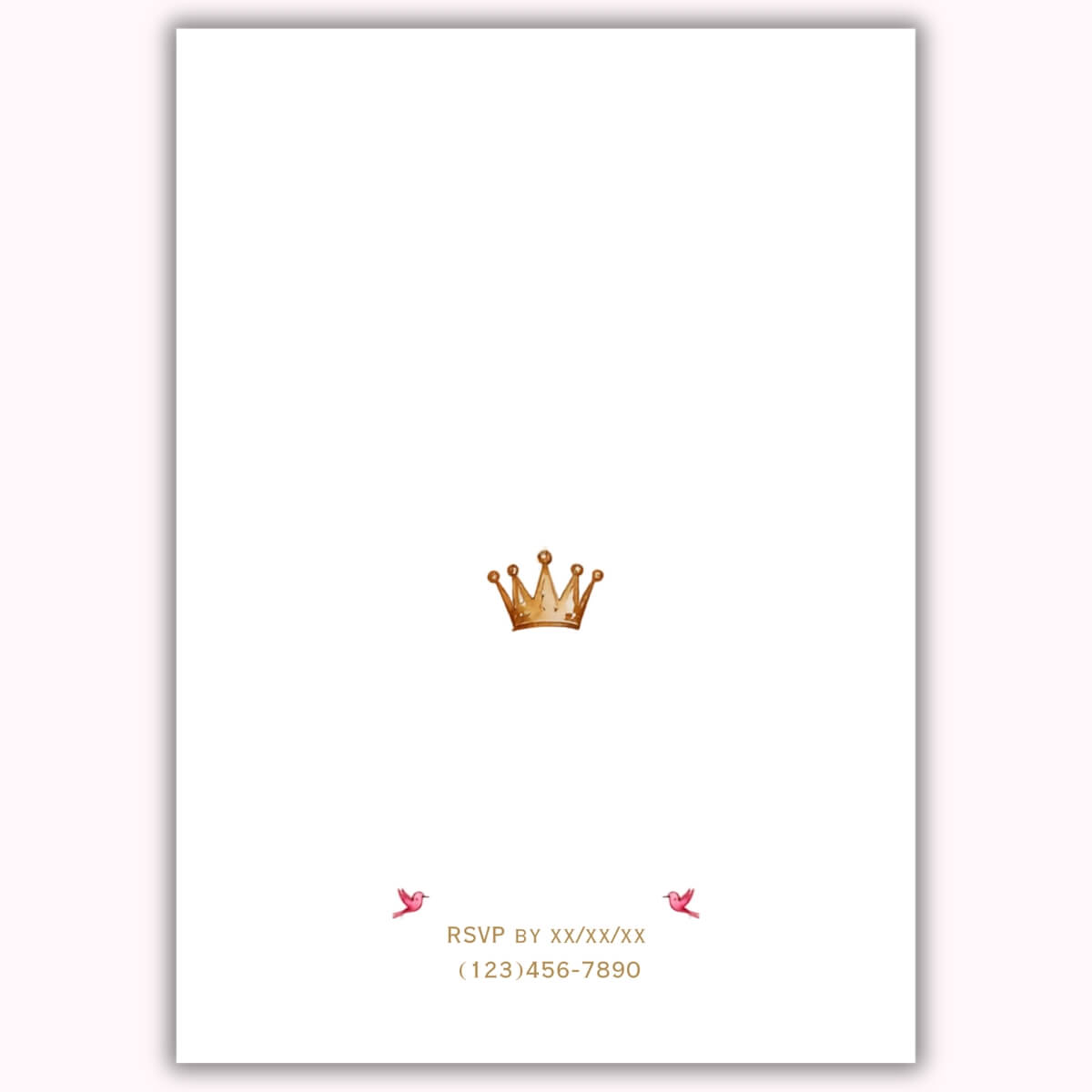 Quince invitation pink princess oval v1