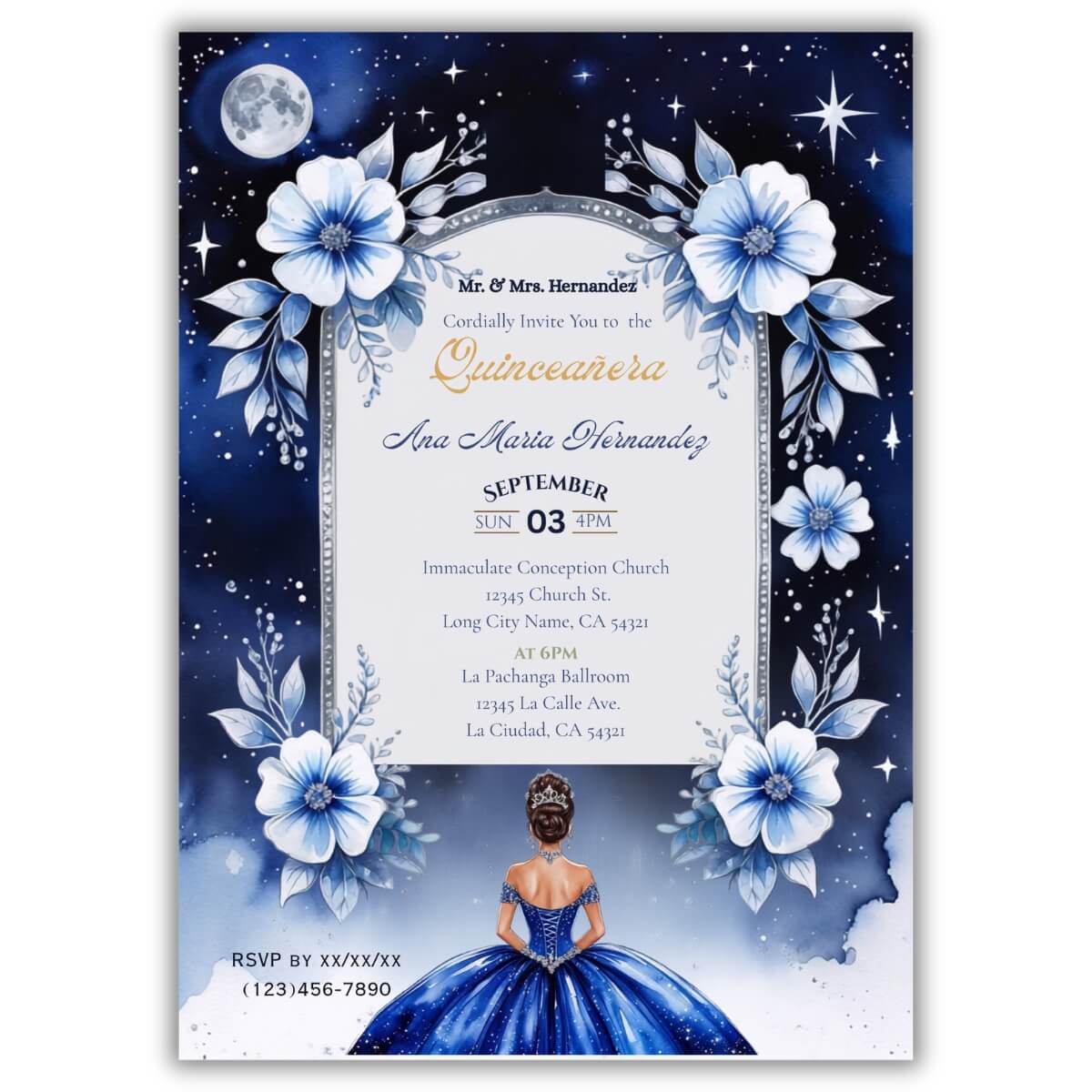 Under the stars Invitation v1