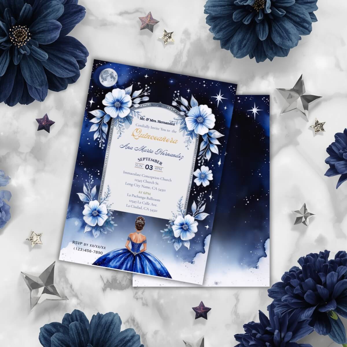 Under the stars Invitation v1