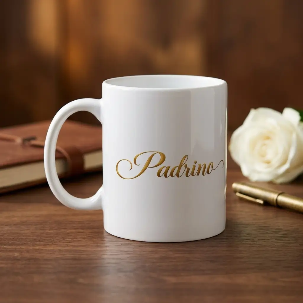 Padrino white mug
